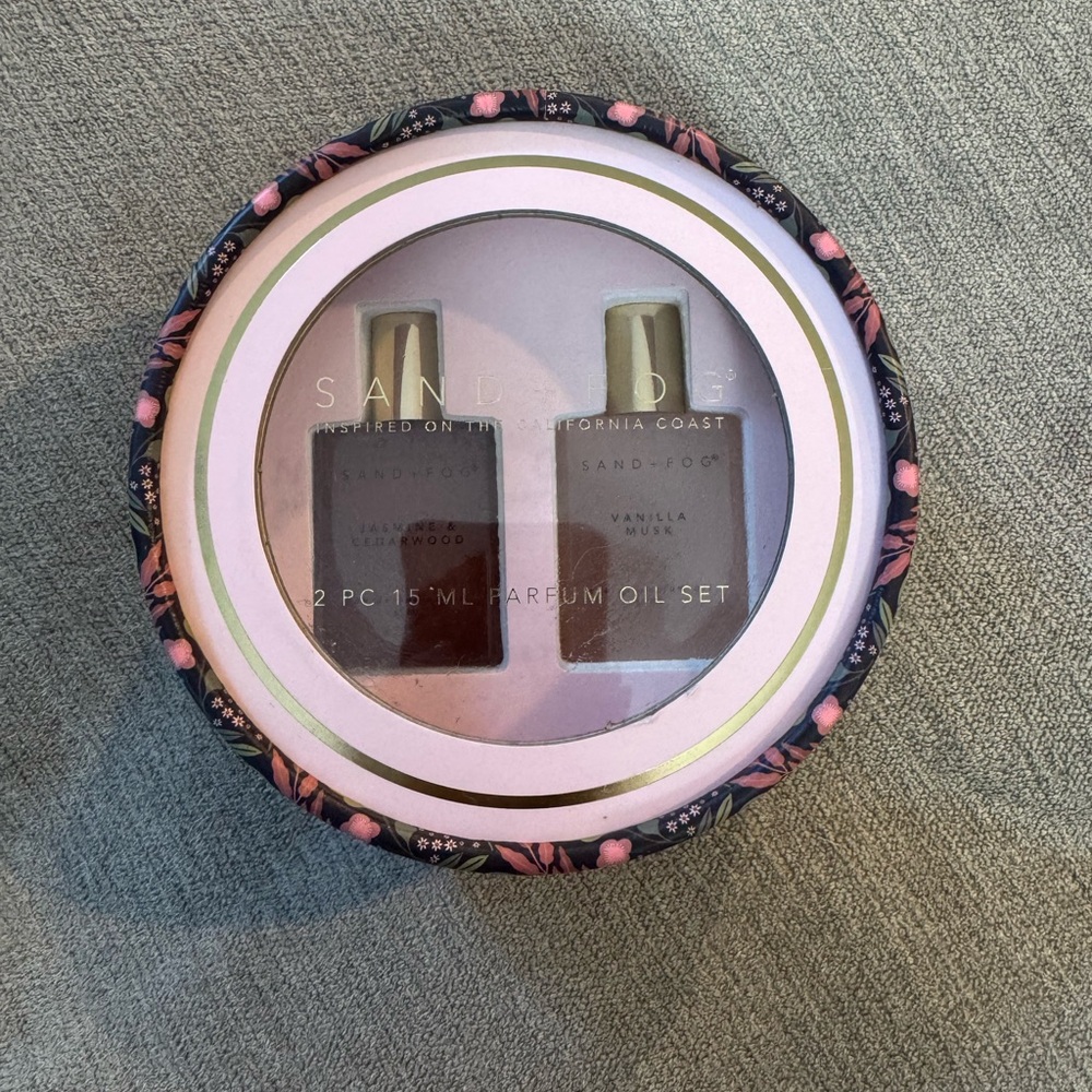 Sandalwood & Vanilla Perfume Oil Set
